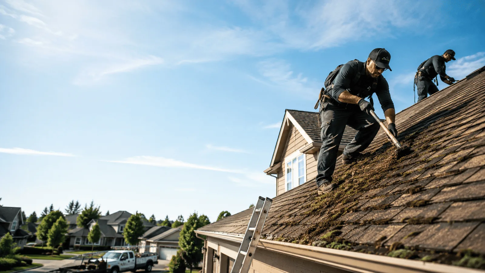 Roof Moss Removal in Princeton, WI near me